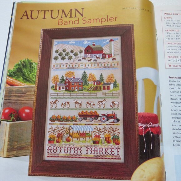 Cross Stitch and Needlework 20 Fabulous Designs Cross Stitch Magazine Nov 2014 - Picture 5 of 13